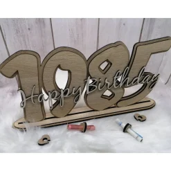 TiSaJa - Jahreszahl Geschenk Jubliläum Geburtstag Geldgeschenk