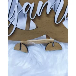 TiSaJa - Namensschild &-Zeichen Hochzeit Geschenk Jubiläum Geldgeschenk