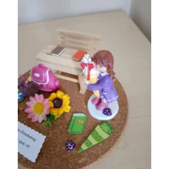 Tischdekoration Schulanfang Einschulung – Geldgeschenk Schulbank Schultüte Mädchen