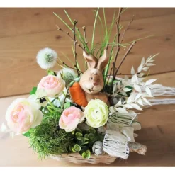 Tischgesteck Tischdeko Ostern Osterkorb