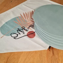 Tischset Runner Table Runner Tisch Decor Supla 6 Set Tischdeko