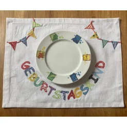 Tischset, Tischläufer, Geburtstag, Tischdecke,  Geburtstagskind, Geburtstagsdekoration, Kindergeburtstag, 45 x 35cm