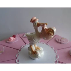 Torte Geldgeschenk  Taufe Geburt Mädchen Schachteltorte  Papiertorte  Geschenkidee