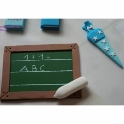 Tortenaufleger Fondant Geburtstag Tortendeko Einschulung Schulanfang