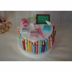 Tortenaufleger Fondant Geburtstag Tortendeko Einschulung Schulanfang