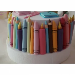 Tortenaufleger Fondant Geburtstag Tortendeko Einschulung Schulanfang