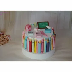 Tortenaufleger Fondant Geburtstag Tortendeko Einschulung Schulanfang