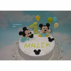 Tortenaufleger Fondant Geburtstag Tortendeko Mickey Maus