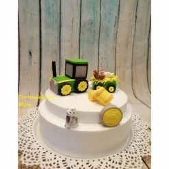 Tortenaufleger Fondant Geburtstag Tortendeko Bauernhof Hühner Schweine