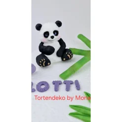 Tortenaufleger Fondant Geburtstag Taufe – Elefantenpärchen & Dschungel Tortendeko personalisiert