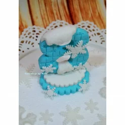 Tortenaufleger Fondant Geburtstag Tortendeko Eiskönigin Zahl Geburtstagszahl