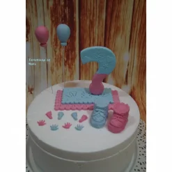 Tortenaufleger Fondant Geburtstag Tortendeko Babyshowerparty Babyparty