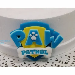 Tortenaufleger Fondant Geburtstag Tortendeko Geburtstagszahl in Paw Patrol Stil