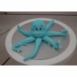 Tortenaufleger Fondant ,Geburtstag Tortendeko Krake Tintenfisch Octopus