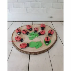 Tortenaufleger Fondant Geburtstag Tortendeko Marienkäfer Maikäfer