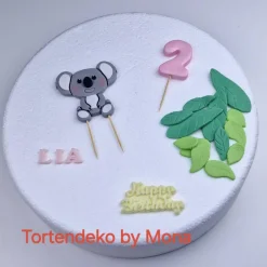 Tortenaufleger Fondant Geburtstag Tortendeko Koalabär  Koala