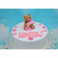 Tortenaufleger Fondant Geburtstag Tortendeko Teddymädchen Rosalie Teddy Teddybär