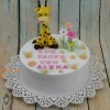 Tortenaufleger Fondant Geburtstag Tortendeko Giraffe Gerda zur Taufe