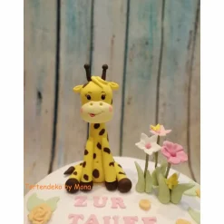 Tortenaufleger Fondant Geburtstag Tortendeko Giraffe Gerda zur Taufe