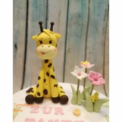 Tortenaufleger Fondant Geburtstag Tortendeko Giraffe Gerda zur Taufe