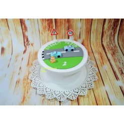 Tortenaufleger Fondant Geburtstag Tortendeko Auto Set für Jungs