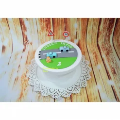 Tortenaufleger Fondant Geburtstag Tortendeko Auto Set für Jungs