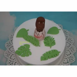 Tortenaufleger Fondant Geburtstag Tortendeko Dinosaurier Dinolino aus dem Ei