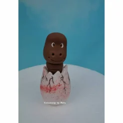 Tortenaufleger Fondant Geburtstag Tortendeko Dinosaurier Dinolino aus dem Ei