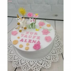 Tortenaufleger Fondant Geburtstag Tortendeko Mädchen Junge Taufe Kommunion Konfirmation