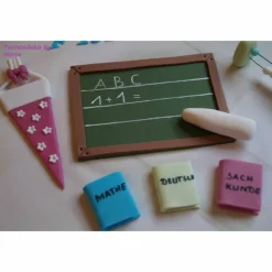 Tortenaufleger Fondant Geburtstag Tortendeko Einschulung Schulanfang