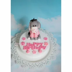 Tortenaufleger Fondant Geburtstag Tortendeko Eseldame Emma