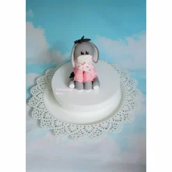 Tortenaufleger Fondant Geburtstag Tortendeko Eseldame Emma