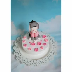 Tortenaufleger Fondant Geburtstag Tortendeko Eseldame Emma