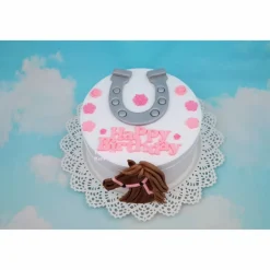 Tortenaufleger Fondant Geburtstag Tortendeko Pferde Set Horseclub