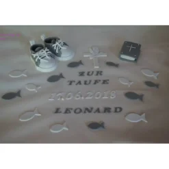 Tortenaufleger Fondant Zuckerfigur Geburt  Tortendeko für den schönsten Tag