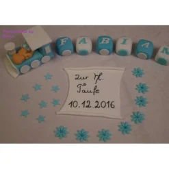 Tortenaufleger Fondant Zuckerfigur Baby,Taufe Tortendeko