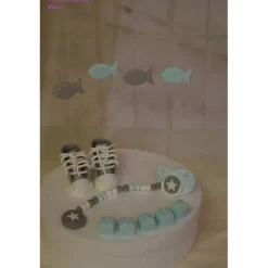 Tortenaufleger Fondant Zuckerfigur Geburt , Taufe Tortendeko