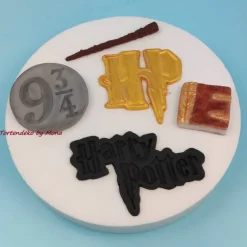 Tortenaufleger Fondant Zuckerfigur  Geburtstagszahl Harry Potter