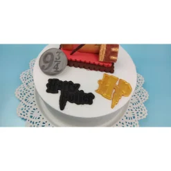 Tortenaufleger Fondant Zuckerfigur  Geburtstagszahl Harry Potter