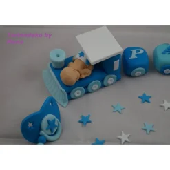 Tortenaufleger Fondant Zuckerfigur Baby,Taufe Tortendeko