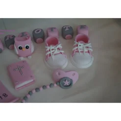 Tortenaufleger Fondant Zuckerfigur Baby,Taufe