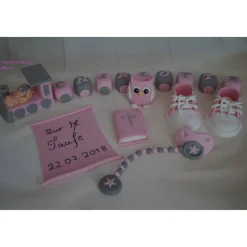 Tortenaufleger Fondant Zuckerfigur Baby,Taufe