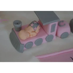 Tortenaufleger Fondant Zuckerfigur Baby,Taufe