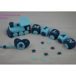 Tortenaufleger Fondant Zuckerfigur Baby,Taufe Tortendeko