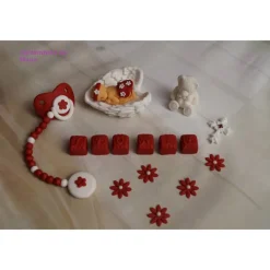 Tortenaufleger Fondant Zuckerfigur Baby,Taufe