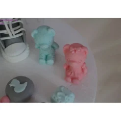 Tortenaufleger Fondant Zuckerfigur Geburt , Taufe Tortendeko