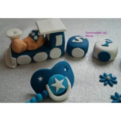 Tortenaufleger Fondant Zuckerfigur Baby,Taufe