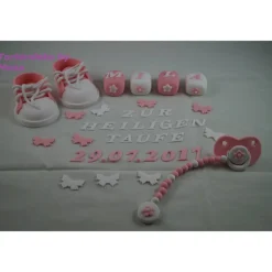 Tortenaufleger Fondant Zuckerfigur Baby,Taufe