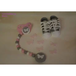 Tortenaufleger Fondant Zuckerfigur Baby,Taufe