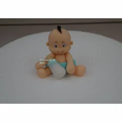 Tortenaufleger Fondant Zuckerfigur  Tortendeko Tortendekorationen Baby Zwillinge Babyshowerparty Geburt